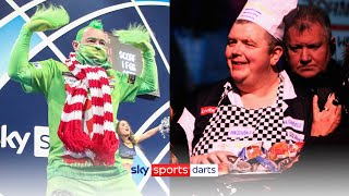 Best walkons in World Darts Championship history  The Grinch stormtroopers muffins and more [upl. by Stretch]