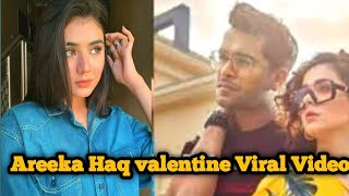 Watch Areeka Haq Valentine video [upl. by Yojenitsirk]