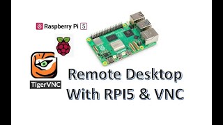 Remote Desktop with Raspberry PI 5 amp TigerVNC [upl. by Berneta835]