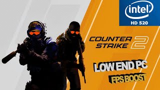 Counter Strike 2 Intel HD 520 Low End PC [upl. by Namrehs478]