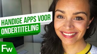 Handige apps voor ondertiteling  Frankwatching [upl. by Petie446]