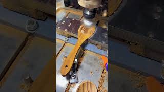 Wooden spoon digging process Good tools and machinery make work easy [upl. by Mazonson]