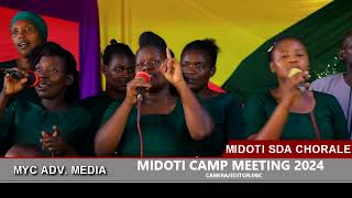 MIDOTI CAMP MEETING 2024CHOIRS SING LIVE FOR THE LORD [upl. by Perpetua]