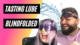 Doing The Flavored Lube CHALLENGE Having Employees Tasting Lube Blindfolded [upl. by Merfe]