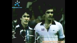 Badminton Classic Liem Swie King vs Prakash Padukone All England Final 1981 [upl. by Anitirhc]