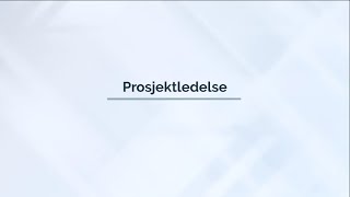 Hva er prosjektledelse [upl. by Pilloff]