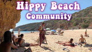 Living Off Grid in a Hippie Beach Community during Lockdown [upl. by Tzong]