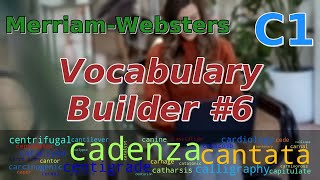 MerriamWebsters Vocabulary Builder 6 MWVB english conversation [upl. by Anjali189]