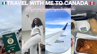 TRAVEL VLOG FINALLY MOVING FROM NIGERIALagos🇳🇬 TO CANADAHalifax🇨🇦LUFTHANSA AIRLINES✈️ [upl. by Neda]