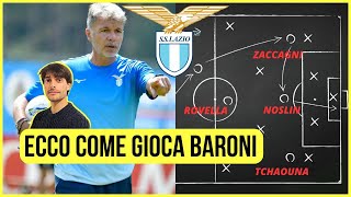 ECCO LA LAZIO DI BARONI COME GIOCHERÀ E CHI VALORIZZERÀ  Con Lavagna Tattica [upl. by Dollie]