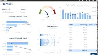 Interactive Debtors Dashboard [upl. by Caravette63]