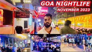 Titos Lane Goa  Goa का Famous Titos Lane का Present Situation November 2023  Goa Nightlife [upl. by Nalorac]