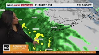 First Alert Weather More rain moves in overnight [upl. by Eineeuq980]