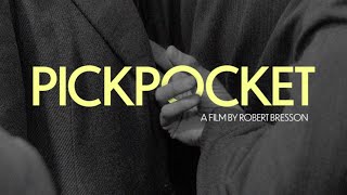 New trailer for Robert Bressons Pickpocket 1959  in cinemas from 3 June 2022  BFI [upl. by Orat994]