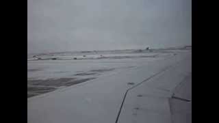 Deicing a plane at Denver International Airport [upl. by Irmine]