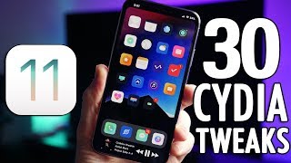 Top 30 BEST Cydia Tweaks for iOS 11 Electra Jailbreak [upl. by Ahseila]