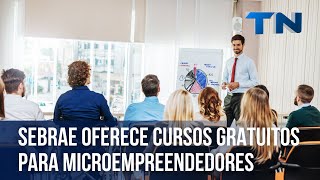 Sebrae oferece cursos gratuitos para microempreendedores [upl. by Laure585]