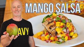 Taste Paradise with this Irresistible Mango Salsa Recipe  Easy Mango Salsa  Fresh Mango Salsa [upl. by Kulda132]