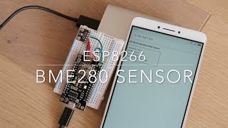 ESP8266 BME280 sensor [upl. by Yole440]