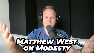 Matthew West Responds to the quotModest Is Hottestquot Controversy [upl. by Ecertak]