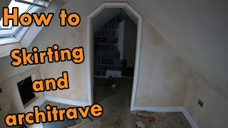 How to cut and fit skirting  architrave [upl. by Gillian]