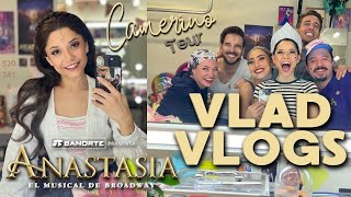 Anastasia Vlog 3 ¡Conoce nuestros camerinos [upl. by Ahsilla]