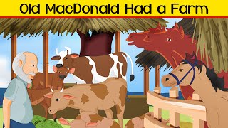 Old MacDonald Had a Farm  Kids Nursery Song [upl. by Akcebar]