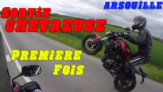 VOLSEII  CHEVREUSE  CB500F  XJ6  MT07 EN FOLIE [upl. by Rajiv84]