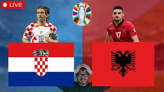 Kroatien  Albanien  UEFA EURO 2024 LIVE [upl. by Asiel]