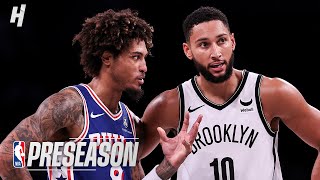 Philadelphia 76ers vs Brooklyn Nets  Full Game Highlights  October 16 2023 NBA Preseason [upl. by Nytsirt]