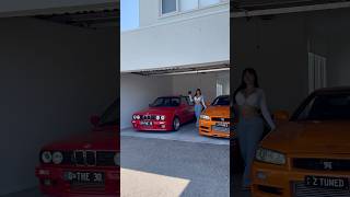 spare tyre install on the e30 bmw e30 mtech2 m3 r34 fastandfurious skyline paulwalker supra [upl. by Ewell]