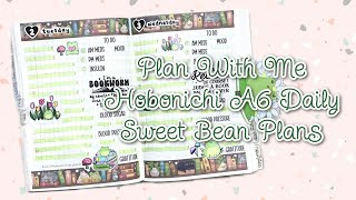 Plan With Me  Hobonichi A6 Daily  Sweet Bean Plans [upl. by Benedict]