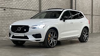 Volvo XC60 T8 405pk AWD Polestar Engineerd  Crystal White Pearl [upl. by Rehoptsirhc]