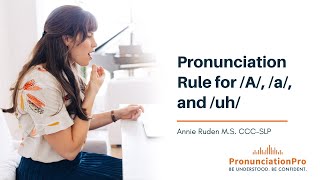 Pronunciation Rule For A a and uh [upl. by Alby524]