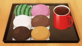 뜨거운 호빵코코아☕ 애니먹방  hot hoppang cocoa animation mukbang [upl. by Goltz]