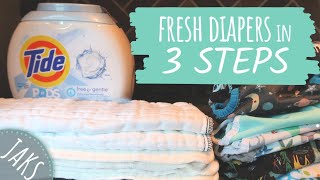 How to Properly Wash Cloth Diapers A StepbyStep Guide aimerie clothdiapering [upl. by Nnel]