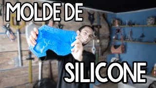 Como fazer Molde de Silicone com capa de Gesso [upl. by Abate748]