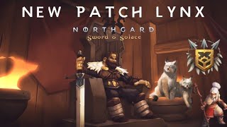 Northgard Sword amp Solace  Lynx new build with fire arrows  stacking damage [upl. by Kcirej]