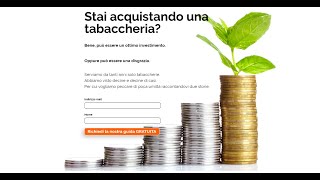 Stai per acquistare una tabaccheria [upl. by Thia286]