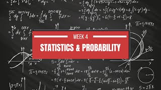 Week 4  Statistics and Probability of Physical Science [upl. by Acillegna]