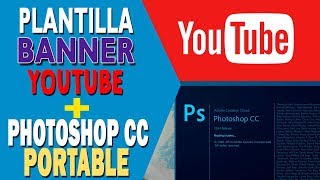 PHOTOSHOP PORTABLE Y PLANTILLA PARA BANNER [upl. by Salvucci]