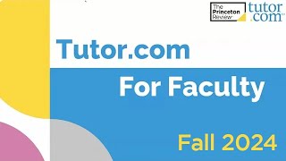 BacktoSchool Overview  Higher Education Faculty Training Series  Tutorcom [upl. by Holmes]