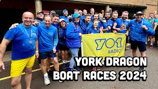 York Dragon Boat Races 2024 [upl. by Phillip]