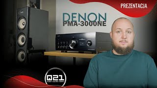 Denon PMA3000NE  Prezentacja  Q21 [upl. by Sollars]