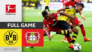 Borussia Dortmund vs Bayer 04 Leverkusen  Full Game  201617 Season [upl. by Merla301]