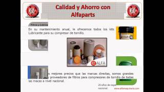 Filtros y Lubricantes para todas las Marcas de Compresores en Colombia [upl. by Oker720]