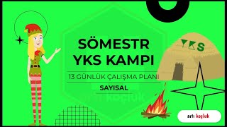 2022 YKS SÖMESTR KAMP PROGRAMI  SAYISAL [upl. by Deden]