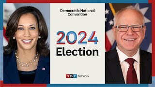 DNC Night 4 live coverage Kamala Harris caps the week  NPR [upl. by Armond249]