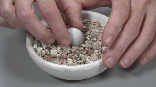 Make Hollow Beads with the Half Round Drying Form [upl. by Rutter]