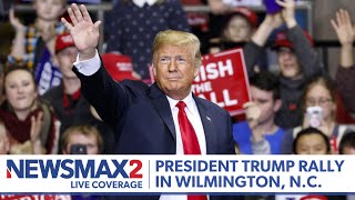 LIVE President Donald Trump Rally in Wilmington NC  NEWSMAX2 [upl. by Arlo]